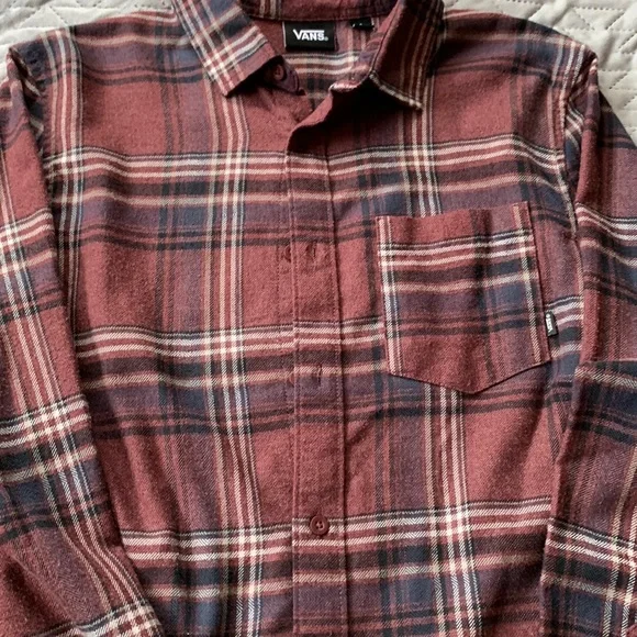 Vans flannel shirt size small - Picture 1 of 3